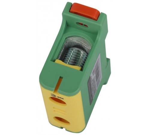 Клеммы силовые вводные КСВ  NO-224-130 (KE62.3) 16-95 мм желтая/зеленая "PE"  Б0065606  ЭРА