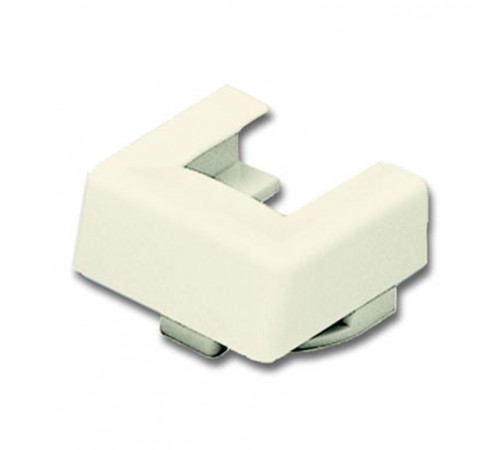 Ввод для кабель-каналов 17х17, 19х19, серия Busch-Duro 2000 AP, цвет слоновая кость  1761-0-1046  2CKA001761A1046  ABB