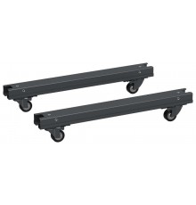 ITK LINEA S Компл. роликов для шкафа шир. 750мм чер.  LS-SRS05-750  ITK