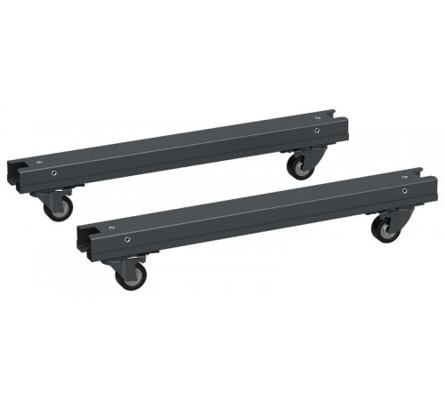 ITK LINEA S Компл. роликов для шкафа шир. 750мм чер.  LS-SRS05-750  ITK