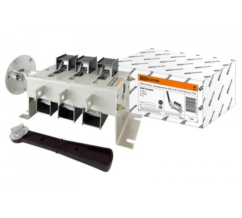 Выключатель - разъединитель ВР32-37В 31250 400А лев.   SQ0718-0043  TDM