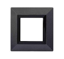 Рамка из металла, "Avanti", темно-серый, 2 модуля  4403852  DKC