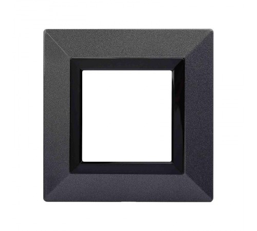 Рамка из металла, "Avanti", темно-серый, 2 модуля  4403852  DKC