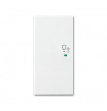 SRD-2-L-94 Клавиша двойная левая free@home, светорегулятор, Basic 55, цвет альпийский белый  6220-0-0678   2CKA006220A0678  ABB