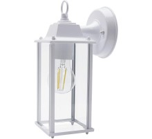 Светильник садово-парковый PL201 60W E27 230V, белый  11601  Feron