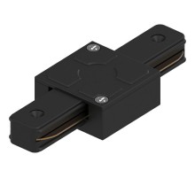 Коннектор прямой для шинопровода, черный, LD1006 для CAB1005  41735  FERON