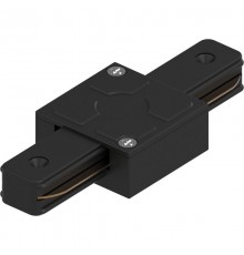 Коннектор прямой для шинопровода, черный, LD1006 для CAB1005  41735  FERON