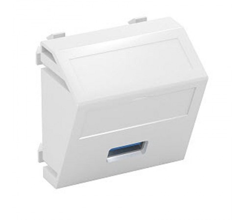 Мультимедийная рамка USB 3.0 A Modul45 (белый) (MTS-U3A S RW1)  6104886  OBO Bettermann