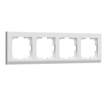 Рамка на 4 поста (белый) W0041801  a050914  WERKEL