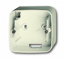 Коробка для открытого монтажа, 1 пост, серия Busch-Duro 2000 SI, цвет слоновая кость  1799-0-0977   2CKA001799A0977  ABB