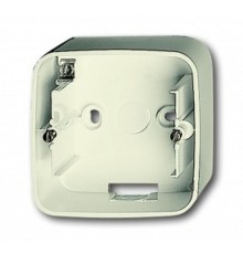 Коробка для открытого монтажа, 1 пост, серия Busch-Duro 2000 SI, цвет слоновая кость  1799-0-0977   2CKA001799A0977  ABB