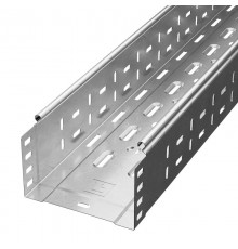 Лоток перфорированный Стандарт INOX (AISI 304) 150х100х3000 (0,8 мм) (3 м/уп)  PR16.2331  Промрукав