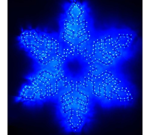 Фигура ARD-SNOWFLAKE-M1-940x940-648LED Blue (230V, 36W)  025304  Arlight