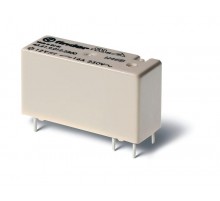 Низкопрофильное миниатюрное электромеханическое реле; монтаж на печатную плату; выводы с шагом 5мм; 1NO 16A; контакты AgCdO  436190242300  Finder
