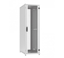 Шкаф напольный WZ-IT-426010-45AA-2-011-FP 19",42U,1963х600х1000мм,дв.стая с перф.тип С 80%,сер.(RAL7035) (разобран.)  411461  Zpas