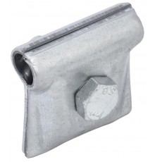 Зажим соед. круглого проводника 6-12мм оц. сталь  ZCC80-11-1-16  IEK