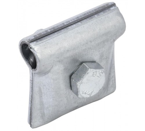 Зажим соед. круглого проводника 6-12мм оц. сталь  ZCC80-11-1-16  IEK