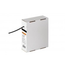 Термоусаживаемая трубка ТУТнг 4/2 черная в коробке (10 м/упак)   SQ0518-0406  TDM