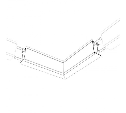 Угол SL-LINIA65-F внутренний (arlight, Металл)  030124  Arlight