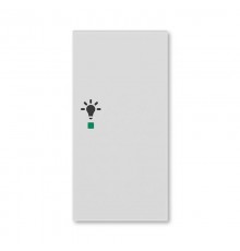 ABB Levit Серый Клавиша 2-ая правая с символом освещения free@home  6220H-A02201 16  2CHH622201A4016  ABB