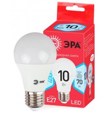 Лампа светодиодная LED 10Вт Е27 4000К smd A60-10w-840-E27_ECO  Б0028005  ЭРА