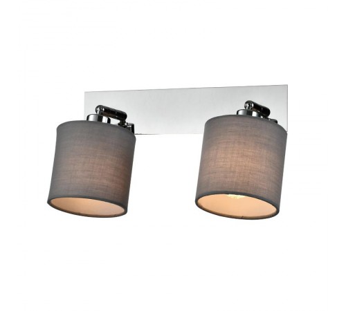Светильник настенно-потолочный спот Perlita 7058-702 2 x E14 40Вт поворотный с выключателем  Б0055009  Rivoli