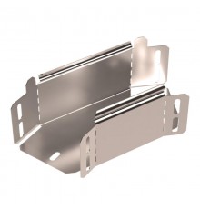 Угол горизонтальный 45 градусов Стандарт INOX (AISI 409) 100х80  PR16.3465  Промрукав