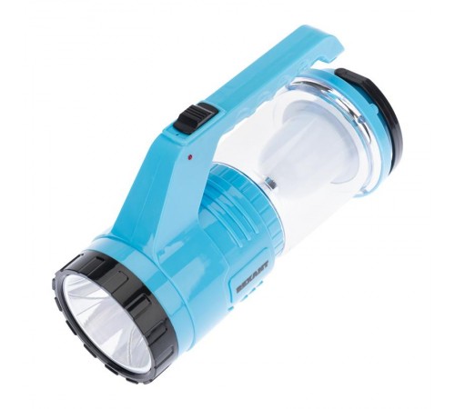 Фонарь туристический/поисковый/кемпинговый с Powerbank, аккумулятор, головной + боковой свет, солнечная батарея. Индикатор зарядки  75-721  Rexant