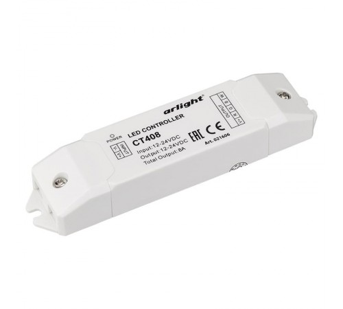 Контроллер CT408 (12-24V, 96-192W)  021606  Arlight