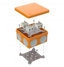 Коробка огнестойкая для о/п двухкомпонентная 60-0300-FR10.0-6 Е15-Е120 100х100х50  60-0300-FR10.0-6  Промрукав