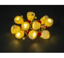 Гирлянда  95 051 NGF-D045-02 (рождественские шапочки WW)  95051  Navigator