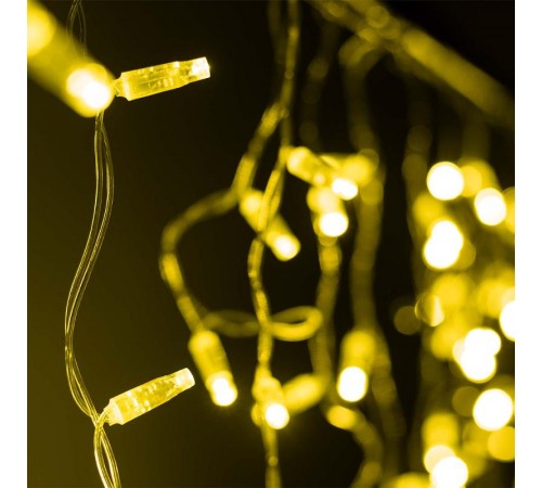 Светодиодная гирлянда ARD-EDGE-CLASSIC-2400x600-CLEAR-88LED-STD Gold (230V, 6W) (Ardecoled, IP65)  031185  Arlight