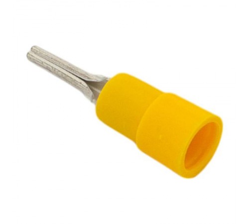 Наконечник штыревой круглый изолированный НШКИ 2.5-6.0 (уп 50шт) EKF PROxima  nshki-2.5-6.0  EKF