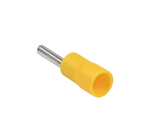 Наконечник штыревой круглый изолированный НШКИ 2.5-6.0 (уп 50шт) EKF PROxima  nshki-2.5-6.0  EKF