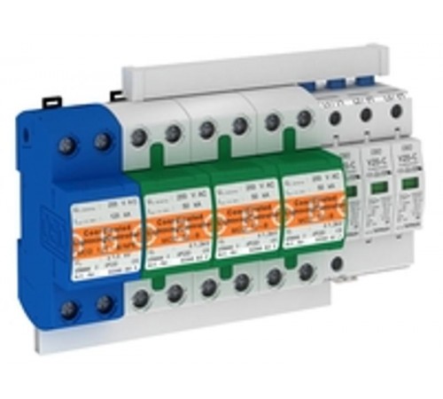 Комплект УЗИП 3+NPE (Класс I+II), 255 В (PS4-B+C TNS+FS)  5089763  OBO Bettermann