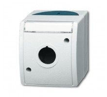 Корпус для командно-сигнальных приборов D=22.5 мм, с полем для надписи, серия ocean, цвет серый/сине-зелёный  1724-0-2752   2CKA001724A2752  ABB