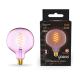 Лампа светодиодная LED Filament Flexible G125-C Pink E27 5W 190lm 1800K 125*178mm 1/10  1011802105  Gauss