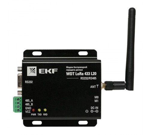 Модем беспроводной передачи данных WDT LoRa 433 L20 PROxima  wdt-L433-20  EKF