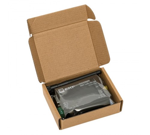 Модем беспроводной передачи данных WDT LoRa 433 L20 PROxima  wdt-L433-20  EKF