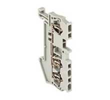 Колодка клеммная самозажимная JXB-ST-1.5 17.5А 3 вывода серая EKF PROxima  plc-jxb-st-1.5-3  EKF