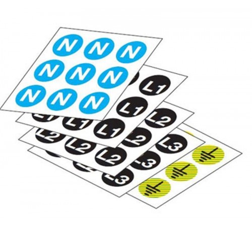 Наклейка d12мм N (490шт)  EV1150  ABB