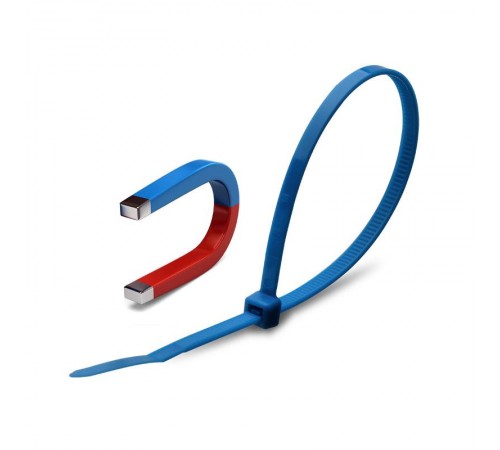 Стяжки кабельные КСС "Magnetic" 5х200 (син) (100 шт.)  82022  Fortisflex