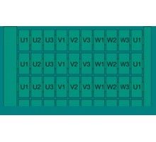 Маркировка RC65 10x(U1-U3-V1-V3-W1-W3)  1SNA232132R1400  TE