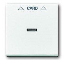 Накладка карточного выключателя, Impressivo, белый  1792-84   2TKA000581G1  ABB