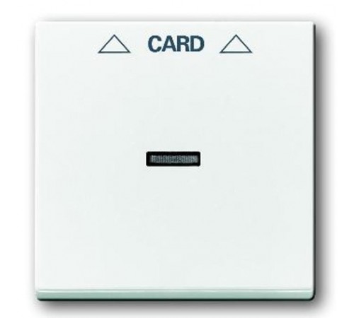 Накладка карточного выключателя, Impressivo, белый  1792-84   2TKA000581G1  ABB