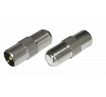 Переход гнездо F-штекер TV  05-4303  REXANT