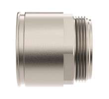 Муфта труба-коробка д.50мм, IP66/IP67, М50х1,5 никелированная латунь  6111-A50R  DKC