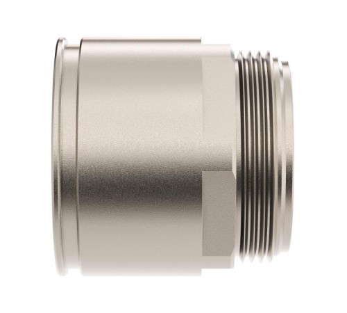 Муфта труба-коробка д.50мм, IP66/IP67, М50х1,5 никелированная латунь  6111-A50R  DKC