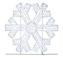 Фигура светодиодная "Снежинка" 125х120см 200LED бел. IP65  501-359  Neon-Night