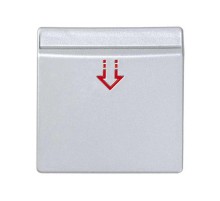 Simon 82 Накладка на выключатель под карточку, S82, S82N, алюминий  82078-63  Simon